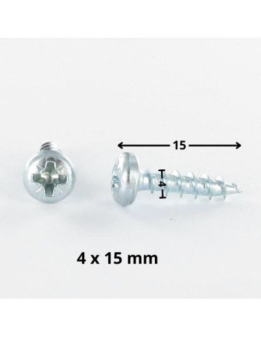 1 x Tornillo madera aglomerado cabeza redonda...