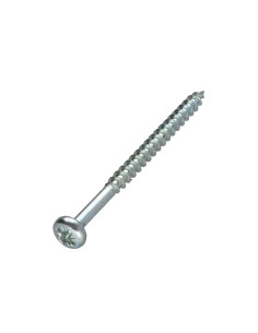 Tornillo madera aglomerado cabeza redonda Pozi PZ5 6X80...