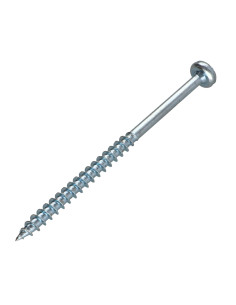 Tornillo madera aglomerado cabeza redonda Pozi PZ5 6X100... 2