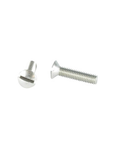 Tornillo metales Inoxidable A2 cabeza fresada abombada...