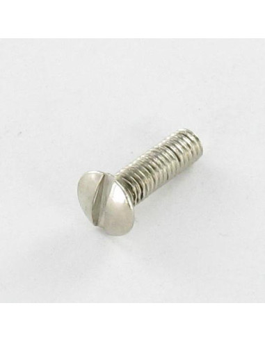 1 x Tornillo metales Latón niquelado cabeza...
