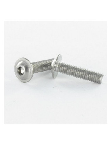 1 x Tornillo metales cabeza abombada resalto...