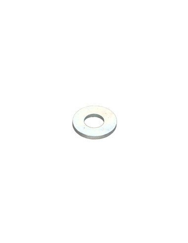 1 x Arandela plano 4X10X1 Acero cincado blanco