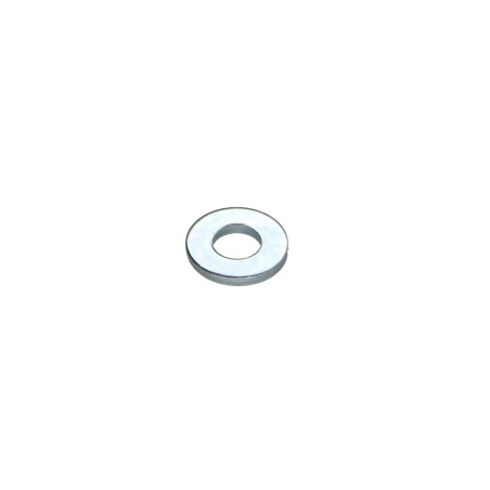 1 x Arandela plano 7X16X2 Acero cincado blanco