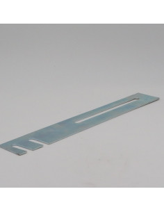 Placa ASAMBLEA 50X320X2 Acero cincado blanco