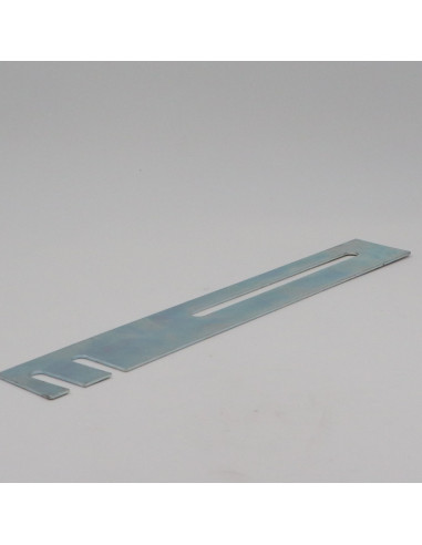 1 x Placa ASAMBLEA 50X320X2 Acero cincado blanco