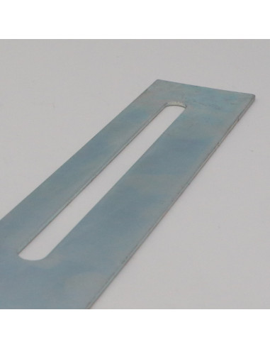 1 x Placa ASAMBLEA 50X320X2 Acero cincado blanco