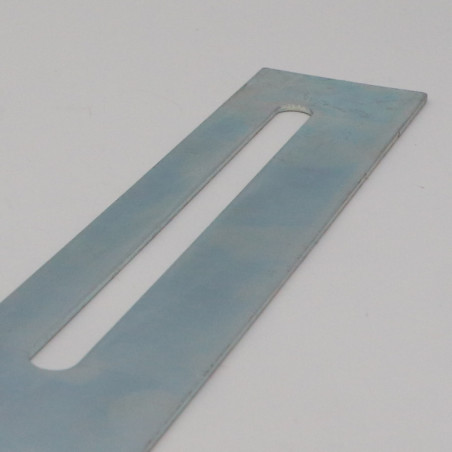 1 x Placa ASAMBLEA 50X320X2 Acero cincado blanco