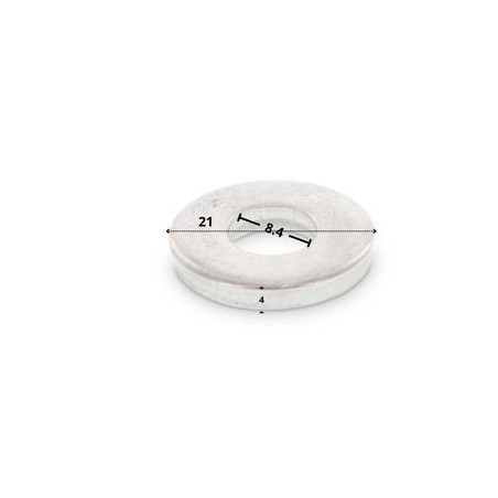 1 x Arandela grueso 8.4X21X4 Inoxidable A2