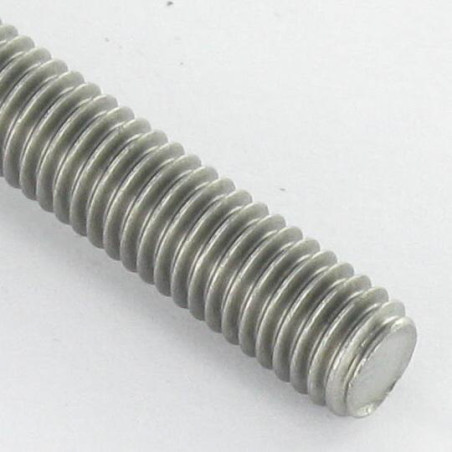 1 x Tornillo metales M6X50 cabeza cuadrada 10X10 EP4 Inoxidable A2