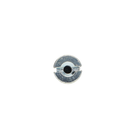 1 x Tornillo madera Acero cincado blanco 5X25 perforada y roscada M3.5 paso de 60