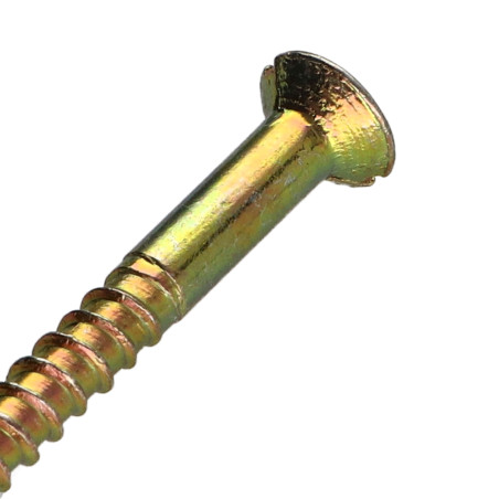 1 x Tornillo madera Bicromato 6X60 perforada y roscada M3 paso de 60