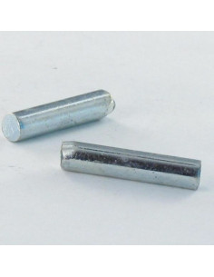 Eje liso 6X40 Acero cincado blanco