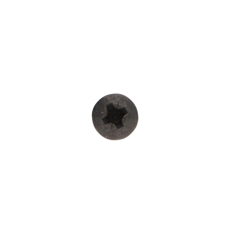 1 x Tornillo madera aglomerado Inoxidable A2 Negro cabeza redonda Pozi 4X25
