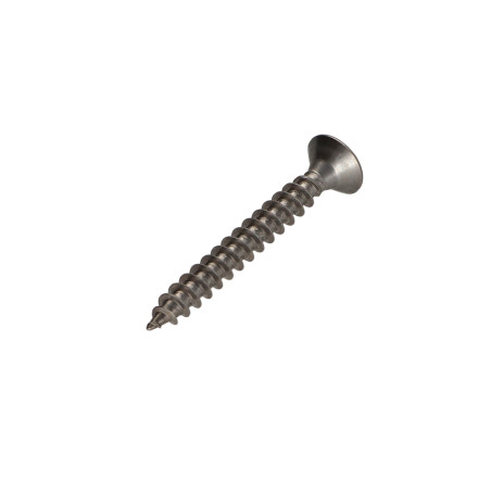 1 x Tornillo madera aglomerado Inoxidable A2 cabeza redonda Pozi 6X50