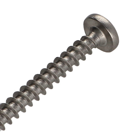 1 x Tornillo madera aglomerado Inoxidable A2 cabeza redonda Pozi 6X70