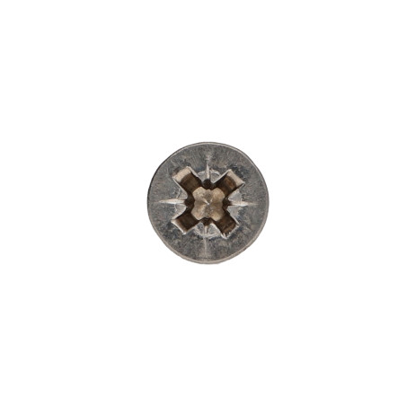 1 x Tornillo madera aglomerado Inoxidable A2 cabeza redonda Pozi 6X50