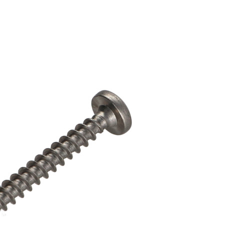 1 x Tornillo madera aglomerado Inoxidable A2 cabeza redonda Pozi 6X90 roscado total