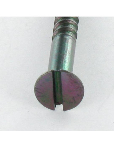 1 x Tornillo madera cabeza fresada/testa svasat...