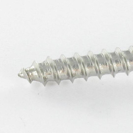 1 x Tornillo madera cabeza fresada/testa svasat ranura 3.5X20 Inoxidable A4 microtornillo