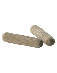 Espigas madera 6X25