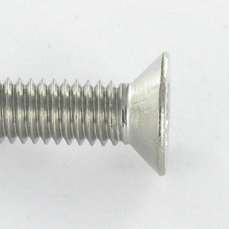 1 x Tornillo metales cabeza fresada/testa svasat M2.5X16 TORX T8 Inoxidable A2 microtornillo