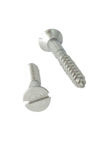 1 x Tornillo madera cabeza fresada/testa svasat...