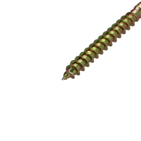 1 x Tornillo madera aglomerado cabeza fresada/testa svasat Pozi PZ4 4.5X40 perforada Bicromato