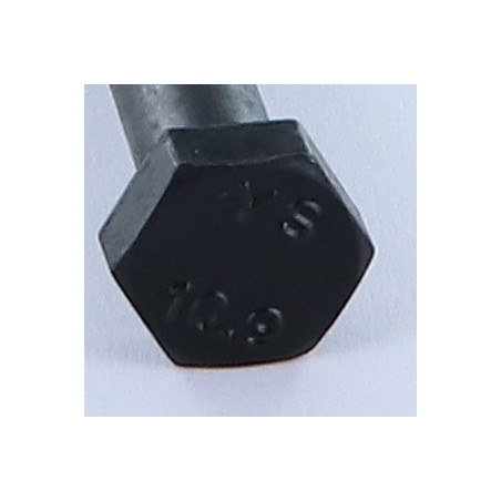 1 x Cuerpo de perno roscado parcial cabeza hexagonal M10X85 roscado en 15 clase 10.9 Acero bruto