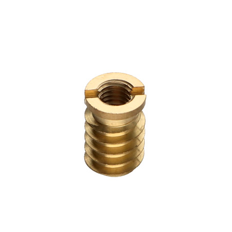 1 x INSERTO ROSCADO PARA MADERA M8 13X20 Latón