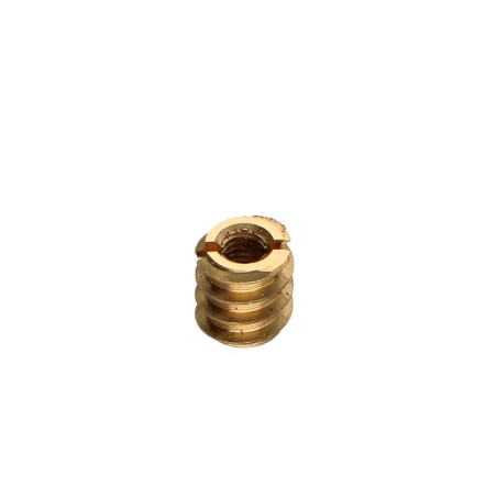 1 x Inserto ranura Latón M4 6.5X8 hendidura 1.20