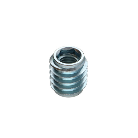 1 x Inserto M10 18X20 llave de 10 Acero cincado blanco S/COL