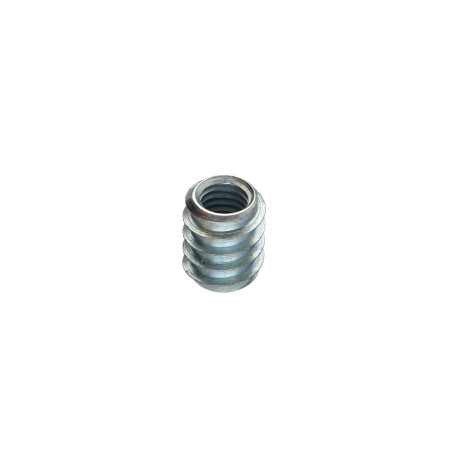 1 x Inserto sin ranura Acero cincado blanco M8 12X15 'METRO'
