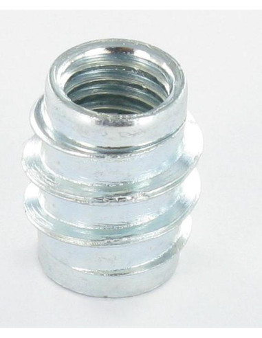 1 x Inserto sin ranura Acero cincado blanco M8...