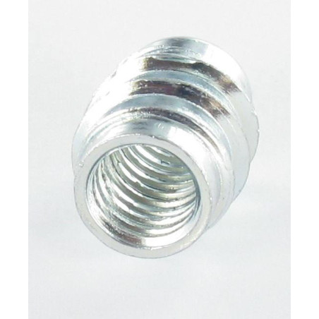 1 x Inserto sin ranura Acero cincado blanco M8 12X15 'RM'