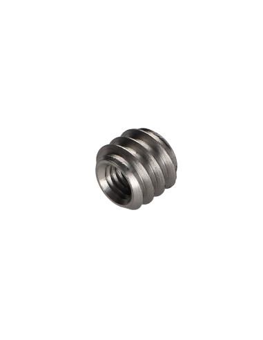 1 x Inserto sin ranura Acero bruto M8 14X12
