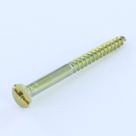 1 x Tornillo madera cabeza fresada/testa svasat ranura perforada y roscada 6X60 Bicromato