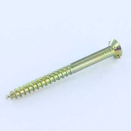 1 x Tornillo madera cabeza fresada/testa svasat ranura perforada y roscada 6X60 Bicromato