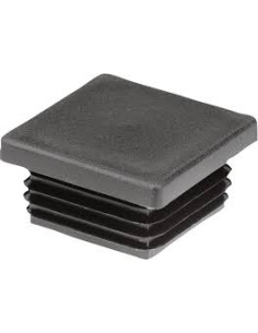 Tapón cuadrado 25X25 Spessore lamiera del tubo 1 con 3...