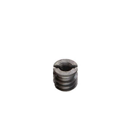 1 x INSERTO ROSCADO PARA MADERA Acero bruto M6 12X12