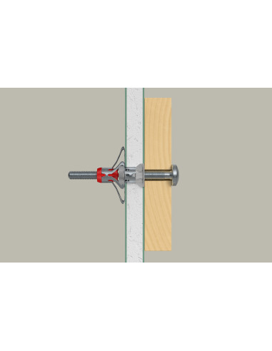 1 x Taco metálico Fischer DUOHM 5X55 Pozi
