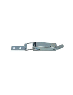 Pestillo con palanca con ojal Acero cincado blanco 102 X 23