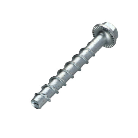1 x V. BETON cabeza hexagonal FISCHER ULTRACUT FBS II 8X70 8-14 TORX T40 S13 Acero cincado blanco