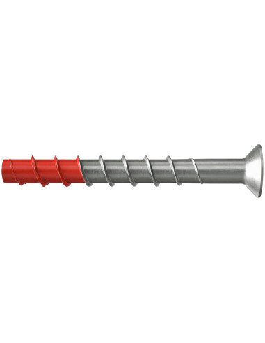 1 x Tornillo hormigón cabeza fresada/testa...