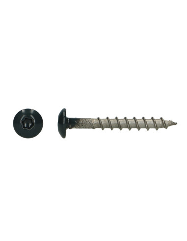 1 x Tornillo pernio 4.5X35 TORX T20 Inoxidable...