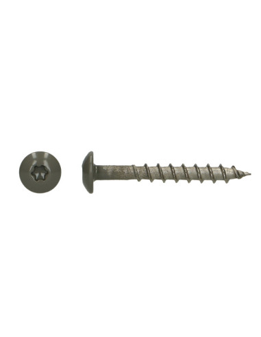 1 x Tornillo pernio 4.5X35 TORX T20 Inoxidable...