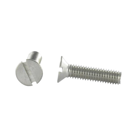 1 x Tornillo metales Inoxidable A2 cabeza fresada/testa svasat ranura M3X35 microtornillo