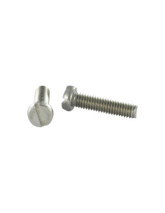 Tornillo metales Inoxidable A2 cabeza cilíndrica ranura...