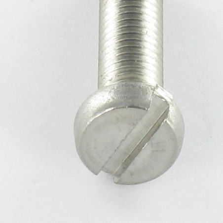 1 x Tornillo metales Inoxidable A2 cabeza cilíndrica ranura M8X16