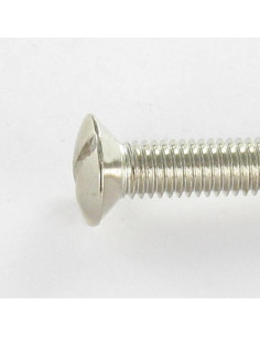 Tornillo metales cabeza fresada abombada ranura M6X35... 2
